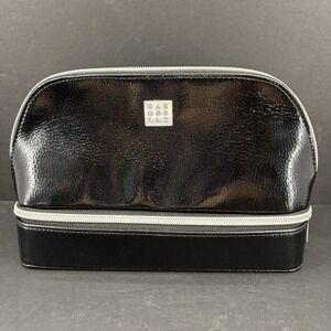 Caboodles Jewelry & Makeup Storage Travel Bag Black‎ & Multi Color Polkadots